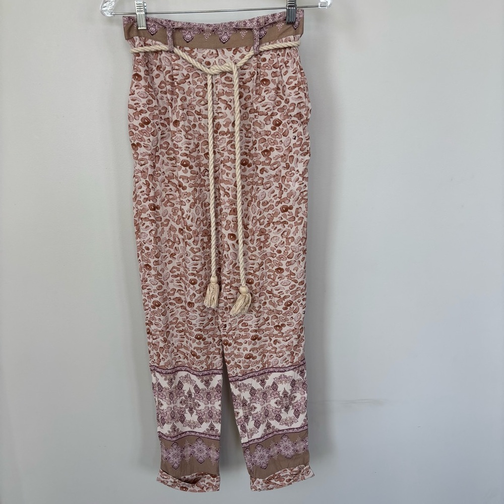 Ollari New York‎ Tasseled Tapered Pant Size S